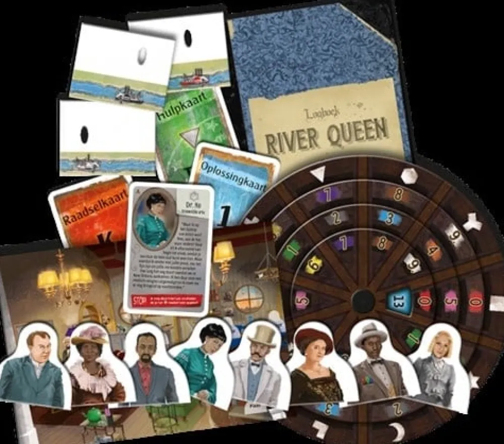 999 Games 999 Bord,- Kaart,- En Dobbelspellen|Spellen Voor 1 Speler^1006 Games Exit - De beroving op de Mississippi - Breinbreker