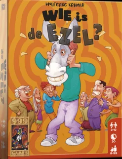 999 Games 999 Bord,- Kaart,- En Dobbelspellen^Wie is de Ezel? Kaartspel