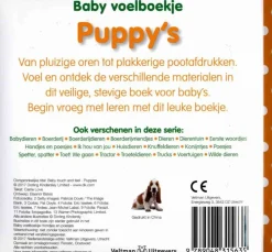 Veltman Uitgevers Voelboeken|Bekijk Alles^Baby voelboekje Puppy's