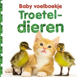 Veltman Uitgevers Voelboeken|Bekijk Alles^Baby voelboekje Troeteldieren