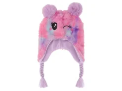 BB Klostermann Kinderkleding^Muts Beer met Vlechten Multicolor