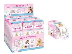 BB Klostermann Kinder Make Up^Tattoobox Paarden 24 Tattoos