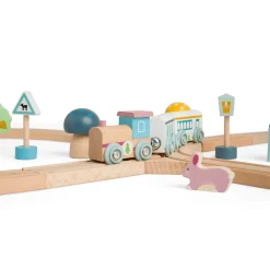 Bigjigs Treinen^Treinset Houten Dieren