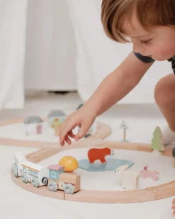 Bigjigs Treinen^Treinset Houten Dieren