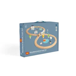 Bigjigs Treinen^Treinset Houten Dieren