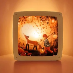 Bijdehansje Lampen^Seizoensplaat Glow in the Dark