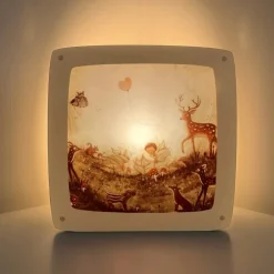 Bijdehansje Lampen^Seizoensplaat Baby Dream