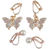 Great Pretenders Sieraden^Boutique Butterfly Clip On Earrings, 2 Sets