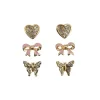 Great Pretenders Sieraden^Boutique Dazzle Studded Earrings, 3 Sets