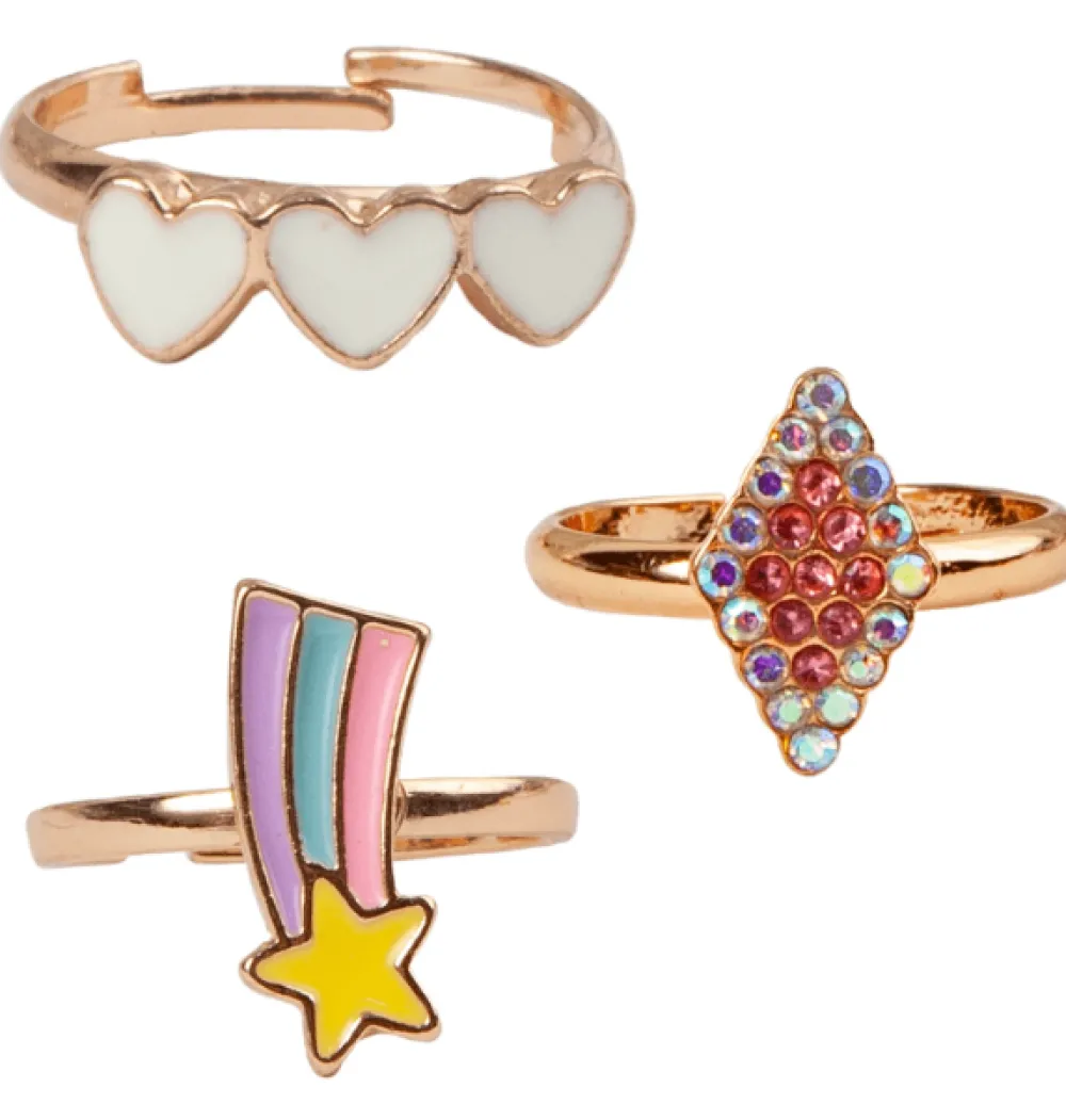 Great Pretenders Sieraden^Boutique Heart Star Rings, 3 Pcs
