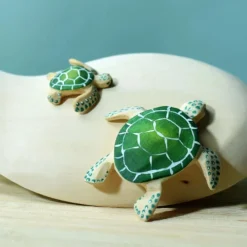 bumbu toys Reptielen|Wilde Dieren^Baby Schildpad Groen