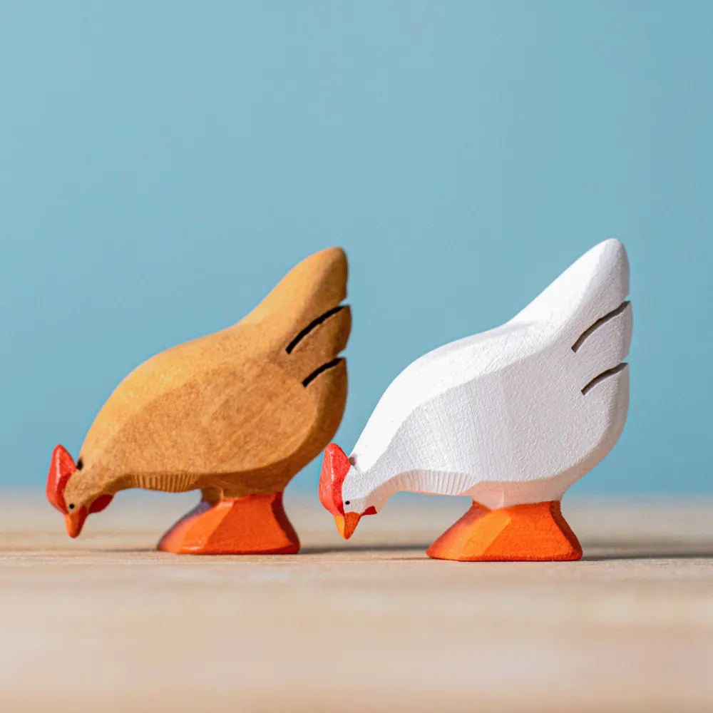 bumbu toys Kippen|Boerderijdieren^Kip Bruin Pikkend