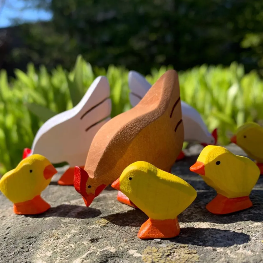 bumbu toys Kippen|Boerderijdieren^Kip Bruin Pikkend