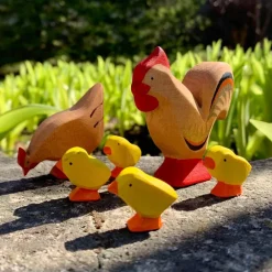 bumbu toys Kippen|Boerderijdieren^Kip Bruin Pikkend