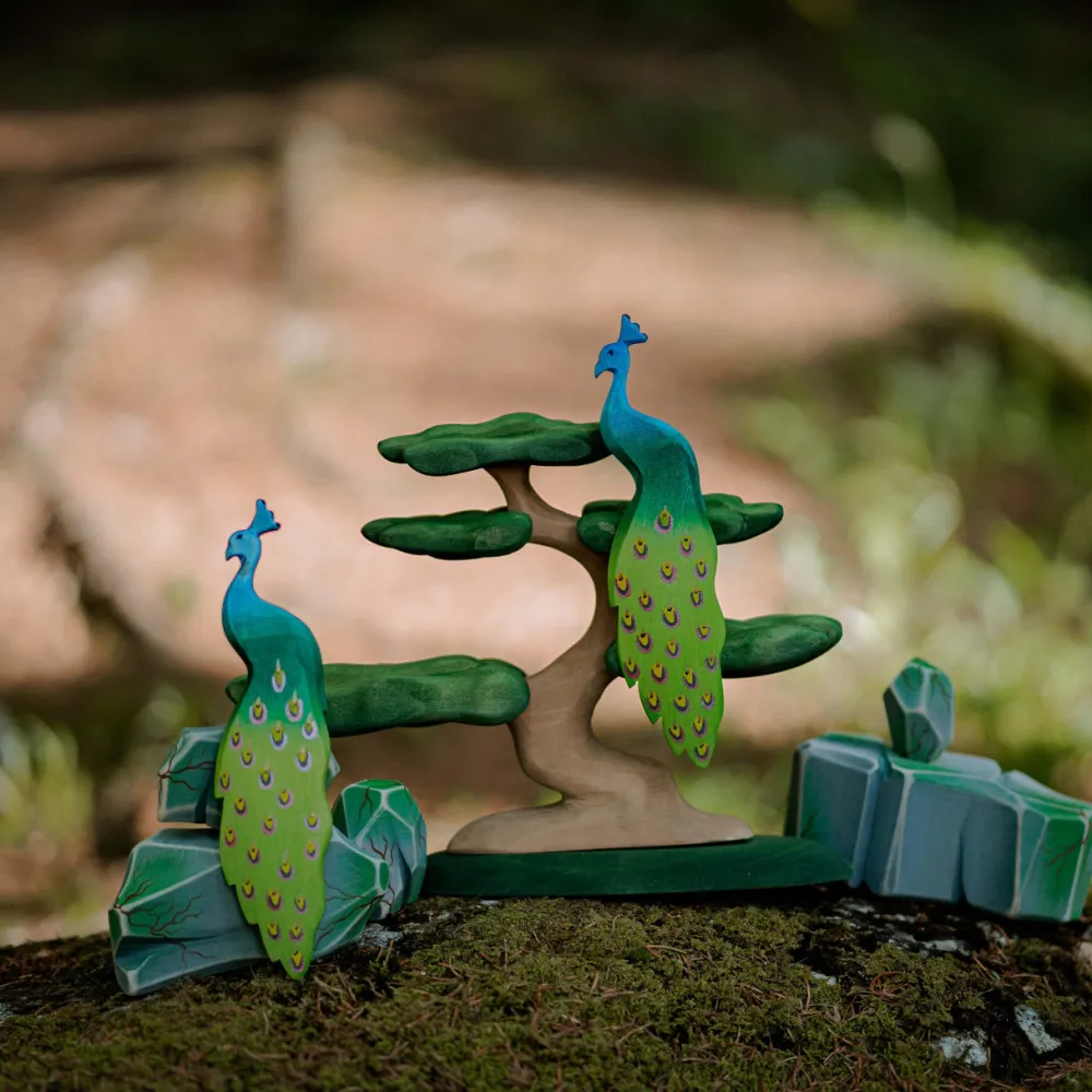 bumbu toys Vogels|Boerderijdieren^Pauw