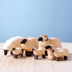 bumbu toys Schapen|Boerderijdieren^Schaapskudde set 7-delig