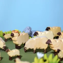 bumbu toys Schapen|Boerderijdieren^Schaapskudde set 7-delig