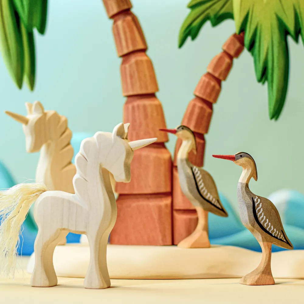 bumbu toys Figuren En Toebehoren^Unicorn Baby Naturel