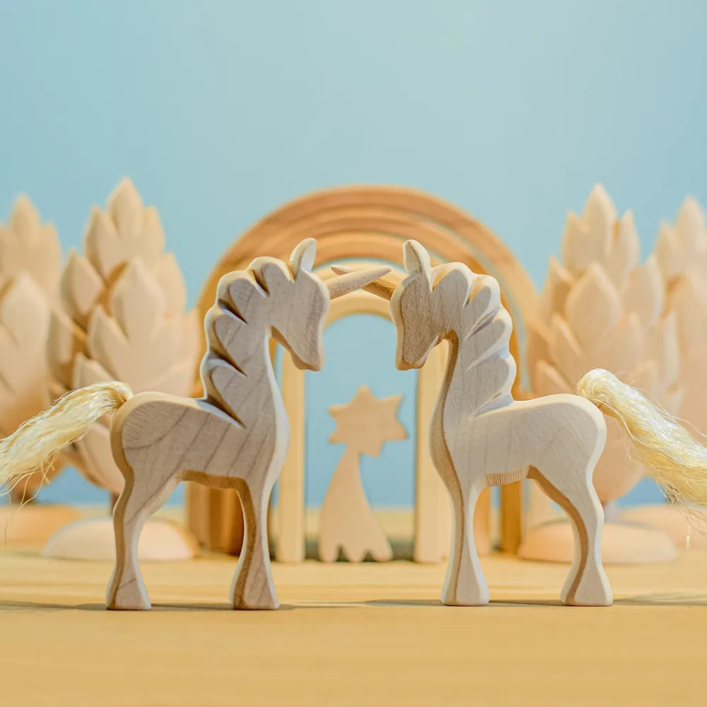 bumbu toys Figuren En Toebehoren^Unicorn Baby Naturel