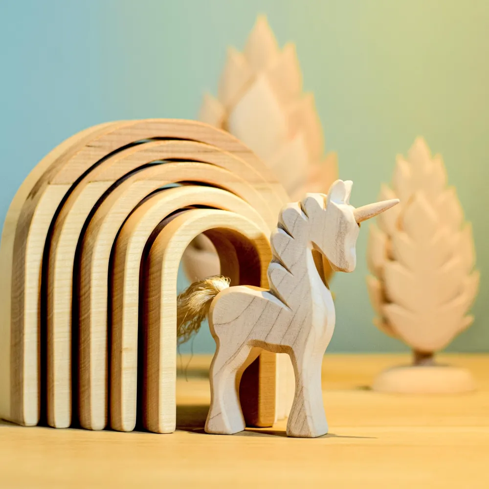 bumbu toys Figuren En Toebehoren^Unicorn Baby Naturel