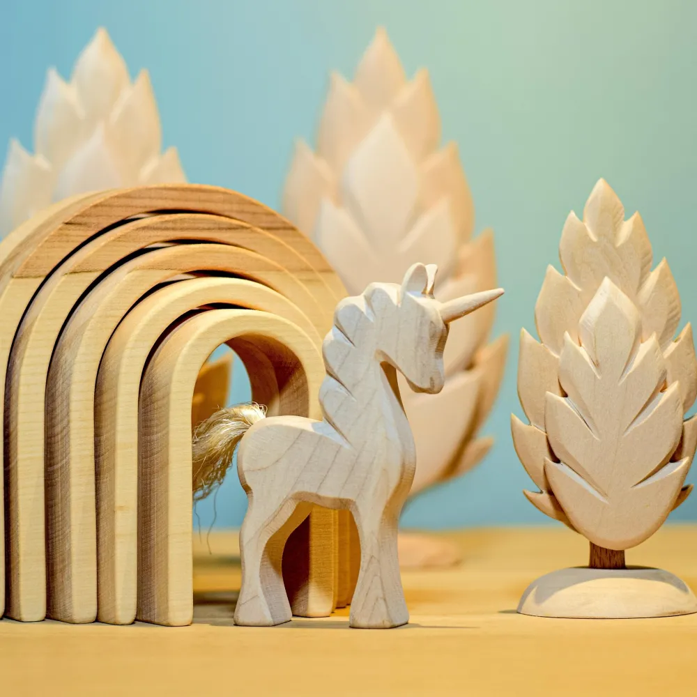 bumbu toys Figuren En Toebehoren^Unicorn Baby Naturel