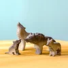 bumbu toys Hondachtigen|Bosdieren^Wolven set 4-delig