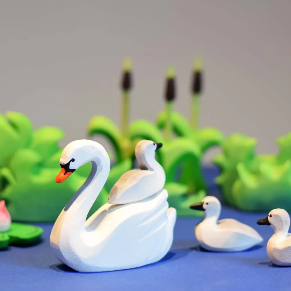 bumbu toys Vogels|Wilde Dieren^Zwaan Jong Pul