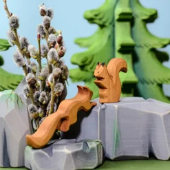 bumbu toys Knaagdieren|Bosdieren^BumbuToys Eekhoorn Zittend