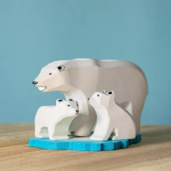 bumbu toys Zeedieren|Wilde Dieren^BumbuToys IJsbeer Klein Zittend