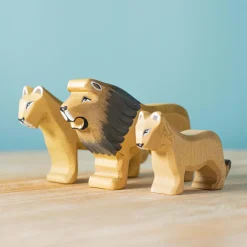 bumbu toys Katachtigen|Wilde Dieren^BumbuToys Leeuwen Set 3-delig