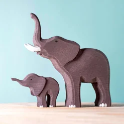 bumbu toys Olifanten|Wilde Dieren^BumbuToys Olifant Set 2-delig