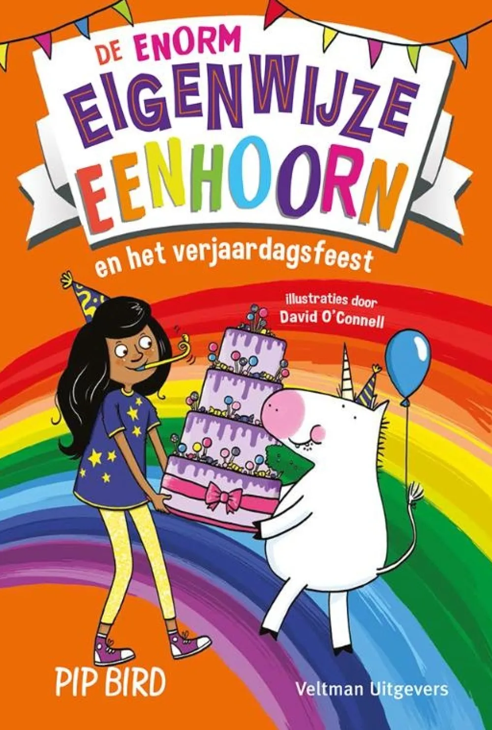 Veltman Uitgevers Bekijk Alles^De enorm eigenwijze eenhoorn en het verjaardagsfeest