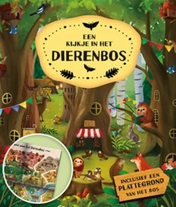 De Lantaarn Educatieve Boeken^Een kijkje in het Dierenbos