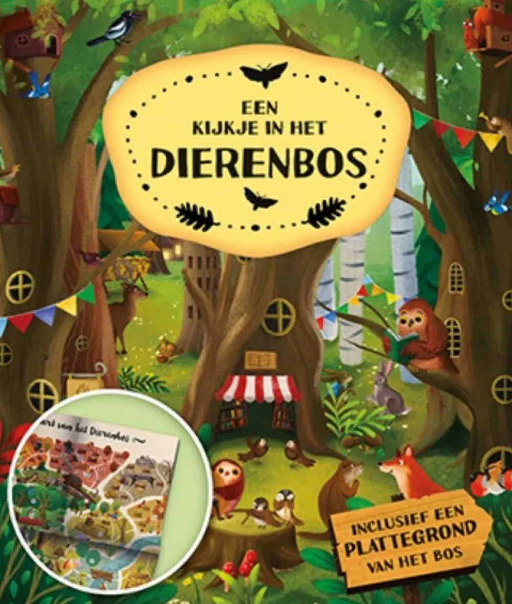 De Lantaarn Educatieve Boeken^Een kijkje in het Dierenbos