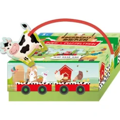 De Lantaarn Peuterboeken|Bekijk Alles^Puzzeltrein Boerderijdieren