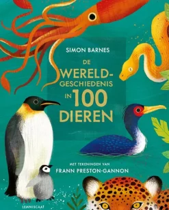 Lemniscaat Educatieve Boeken|Bekijk Alles^De wereldgeschiedenis in 100 dieren