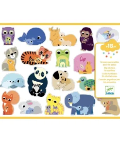 Djeco Creatief^Stickers Baby Dieren Groot