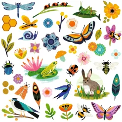 Djeco Creatief^Stickerset Garden