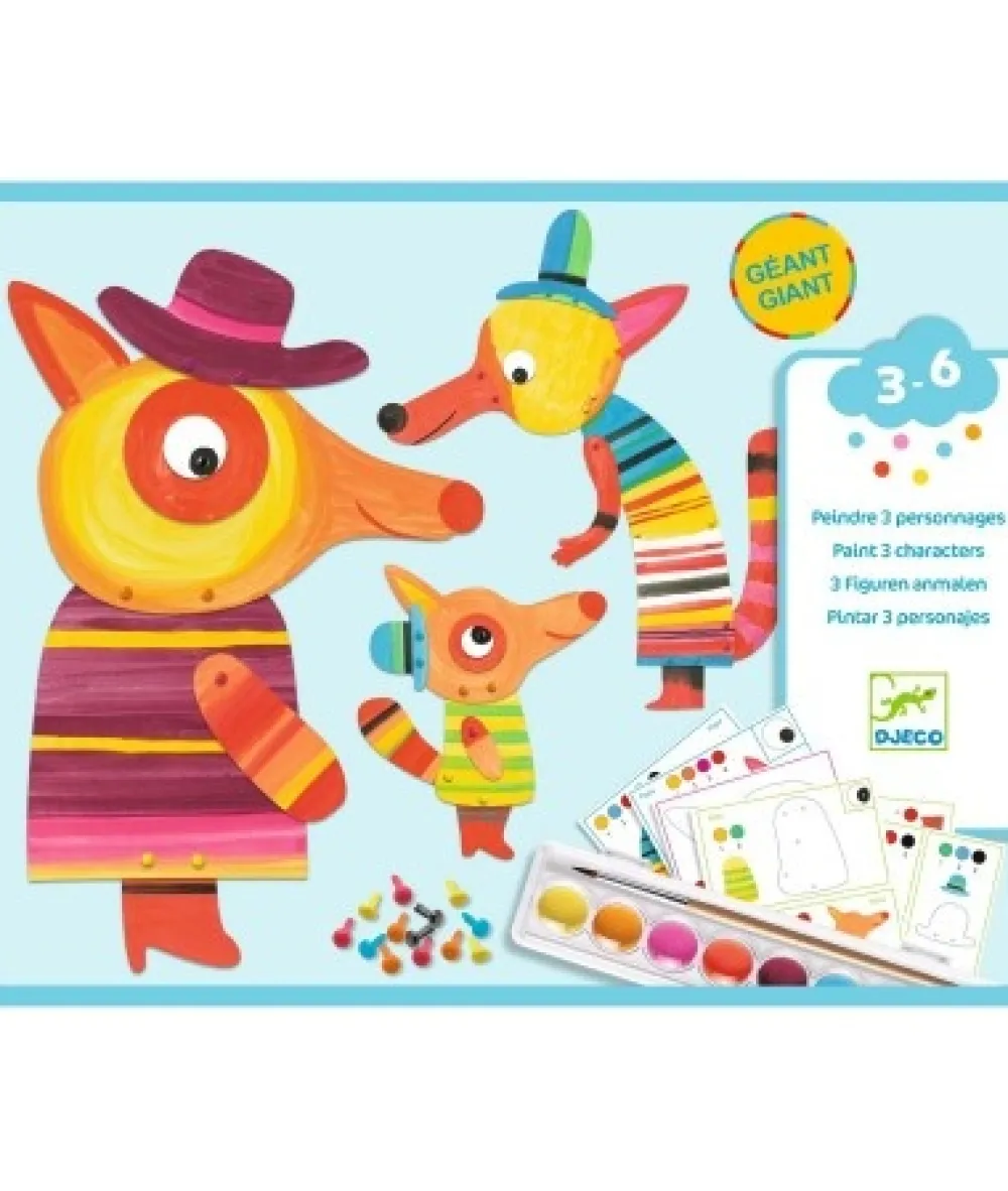 Djeco Creatief^The fox family