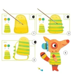 Djeco Creatief^The fox family