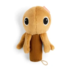 Done by Deer Babyspeelgoed|Knuffelspeelgoed^Rammelaar en Activiteitenknuffel Spiegel Jelly Mustard