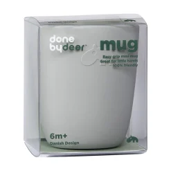 Done by Deer Kinderservies^Siliconen Mini Beker Grey