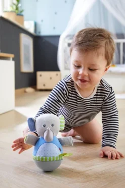 Haba Babyspeelgoed|Knuffelspeelgoed^Duikelaartje Olifant