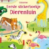 Uitgeverij Usborne Hobbyboeken^Eerste stickerboekje Dierentuin