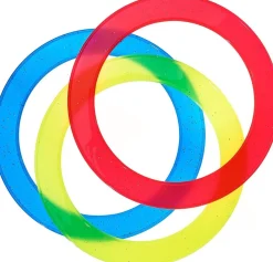 Eureka Buitenspeelgoed^Acrobat Jongleer Ringen Junior 24cm Set 3-delig
