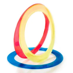 Eureka Buitenspeelgoed^Acrobat Jongleer Ringen Junior 24cm Set 3-delig