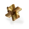 Eureka Kleine Cadeaus|Uitdeelcadeautjes^3D Bamboo Puzzle Doublecross