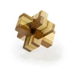 Eureka Kleine Cadeaus^3D Bamboo Puzzle Knotty