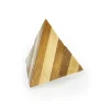 Eureka Kleine Cadeaus|Uitdeelcadeautjes^3D Bamboo Puzzle Pyramid