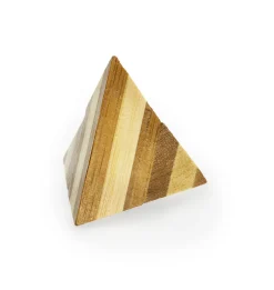 Eureka Kleine Cadeaus|Uitdeelcadeautjes^3D Bamboo Puzzle Pyramid